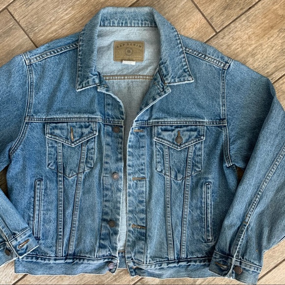 GAP Other - Vintage 90s GAP denim jacket 100% cotton
